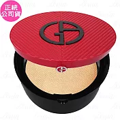 GIORGIO ARMANI 完美絲絨持久氣墊粉餅(15g)+完美絲絨持久氣墊粉盒(斜紋紅)(公司貨) #3 #3
