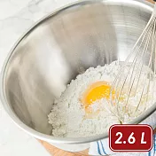 《FOX RUN》不鏽鋼打蛋盆 | 不鏽鋼攪拌盆 料理盆 洗滌盆 備料盆 - 2.6L