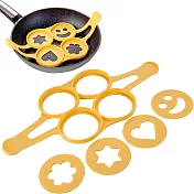 《TESCOMA》四格煎蛋器+造型模片組 | 煎蛋模型