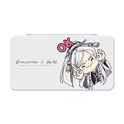 FlashFire X 霹靂布袋戲 switch遊戲卡24片磁吸收納盒- 白色