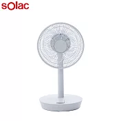 sOlac 10吋 DC無線行動風扇(二色) SFT-F07 W 冰川白