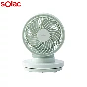 sOlac 6吋 DC無線行動風扇(四色) SFA-F01 N 薄荷綠