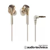 鐵三角 ATH-CKS770X  重低音耳塞式耳機 金色