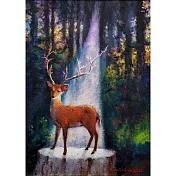 【玲廊滿藝】盧來全-沐祿 44x35x4.5cm