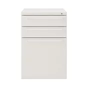 【MUJI 無印良品】鋼製三層資料櫃/淺灰