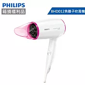 【箱損福利品】PHILIPS 飛利浦 旅行用負離子摺疊超靜音吹風機 BHD012/01