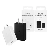 SAMSUNG 原廠 15W Type C 快充旅充頭 EP-T1510 (台灣公司貨)  黑色