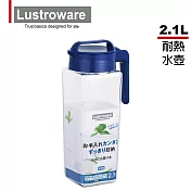 【Lustroware】日本岩崎日本製方形耐熱冷/熱水壺2.1L(原廠總代理)