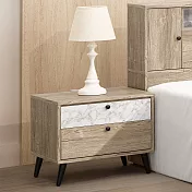 Homelike 喜家居二抽床頭櫃(2209)