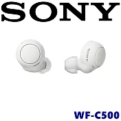 SONY WF-C500 多彩小巧 輕便高CP值 IPX4防水防塵 真無線耳機 新力索尼公司貨 保固1 年 4色 白色