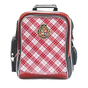 UNME-3285英倫後背書包 -紅格