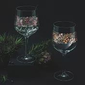 【德國 RITZENHOFF】暗影視界系列- 貓頭鷹與豹高腳水晶對杯 / 720ml