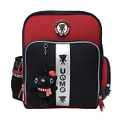 UNME-3218反光後背書包 -紅