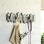 《Umbra》壁掛式掛勾收納架 | 掛勾 牆壁掛勾 吊鉤 掛鉤 - 岩灰琴鍵