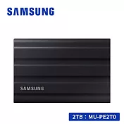 【贈桌上型吸塵器】SAMSUNG T7 Shield 移動固態硬碟 2TB 星空黑