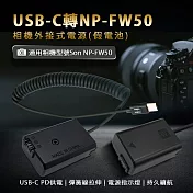 適用 Son NP-FW50 副厰 假電池 相機外接式電源