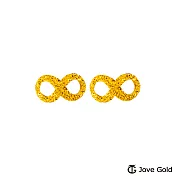 JoveGold漾金飾 無限意象黃金耳環