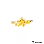 JoveGold漾金飾 單純的快樂黃金戒指
