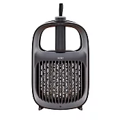 【ikiiki伊崎】2in1日系美型捕蚊器/電蚊拍 USB充電 2色任選 黑色