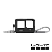 【GoPro】HERO 10/11/12 護套+繫繩(ADSST-001) 黑色-[正成公司貨]