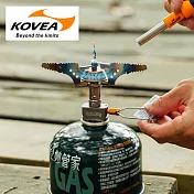 韓國KOVEA 超輕量鈦合金登山爐 SUPALITE TITANIUM (KB-0707) 60g掌上型 抗低溫 攻頂爐 高山爐 登山爐頭 野炊爐具 迷你爐 口袋爐