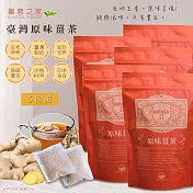 【薑蓉之家】GINGER TEA養身薑茶茶包/原味薑茶*100入(20入*5包)