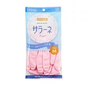 CS22 日本PVC家務清潔手套(2入組)-2入 M 粉色