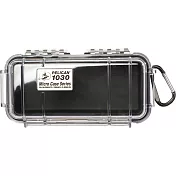 PELICAN 派力肯 1030 Micro Case 微型防水氣密箱-透明 (黑)