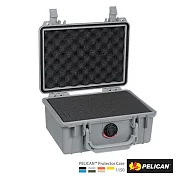 PELICAN 派力肯 1150 氣密箱-含泡棉(銀)