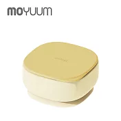 MOYUUM 韓國 白金矽膠兩用吸盤餐碗 - 蜜橙黃
