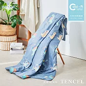 《DUYAN 竹漾》台灣製 Cool-Fi 奧地利天絲涼被 / 海島恐龍