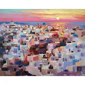 【玲廊滿藝】盧來全-聖托里尼38x33x4.5cm