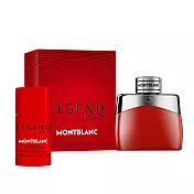 【MONTBLANC 萬寶龍】傳奇烈紅淡香精50ml(贈隨機體香膏75g)