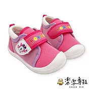 台灣製防撞圓頭寶寶鞋-粉桃 (C093-1) 男童鞋 女童鞋 休閒鞋 寶寶鞋 學步鞋 小童鞋 現貨 台灣製 巴布豆 布鞋 MIT