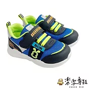 台灣製巴布豆透氣運動鞋-藍色 (C100-1) 女童鞋 男童鞋 運動鞋 布鞋 休閒鞋 大童鞋 小童鞋 現貨 台灣製 巴布豆 MIT