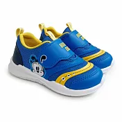台灣製巴布豆撞色弧線運動鞋-藍色 (C116-3) MIT 台灣製 運動鞋 跑步鞋 休閒鞋 學生鞋 透氣