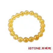 石頭記 黃水晶手鍊 經典閃耀切面-10mm