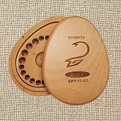 禮物+ gift4U 台灣客製刻名兒童乳牙保存盒 十二星座 天蠍座