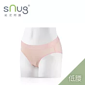 【sNug小清新動能女內褲低腰款單件-粉色】台灣金選獎/明星推薦/天絲親膚/弱酸性健康纖維/舒適透氣/細緻觸感/ L 粉色 L 粉色