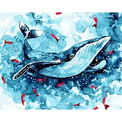 ArtLife藝術生活【DT126】藍色漫遊_DIY 數字 油畫 彩繪
