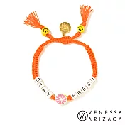 Venessa Arizaga STAY FRESH 笑臉橙色手鍊