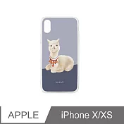 iPhone13max/SE3/13/13mini自由自在草泥馬透明耐衝擊防摔手機殼 iPhone X