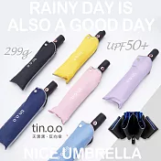 【好傘王】自動傘系_輕量電光黑膠防曬降溫反向傘 (多色任選) 黑把手_紫色 黑把手_紫色
