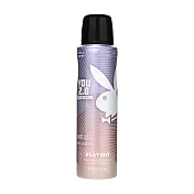 PLAYBOY 全面啟動女性體香噴霧 150ml-代理商公司貨