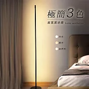 【JP嚴選-捷仕特】 北歐簡約時尚氣氛客廳 臥室 閱讀照明落地燈 立燈 3色LED