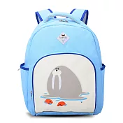 美國 BEATRIX NEW YORK 經典刺繡國小護脊輕量書包(110-130cm)  海獅