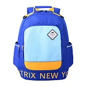 美國 BEATRIX NEW YORK 美式休閒國小防潑水護脊透氣書包 (120-150cm)  海洋藍