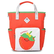 美國 BEATRIX NEW YORK 經典刺繡國小兩用補習美術袋  草莓