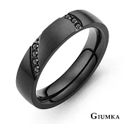 GIUMKA情侶戒指尾戒鋼飾真情告白男女情人對戒 單個價格 MR03076 情人節推薦 6 黑色｜美國圍6號