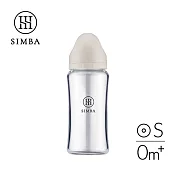 【小獅王辛巴】蘊蜜質金玻璃寬口防脹氣奶瓶270ml-新生專用 杏茶